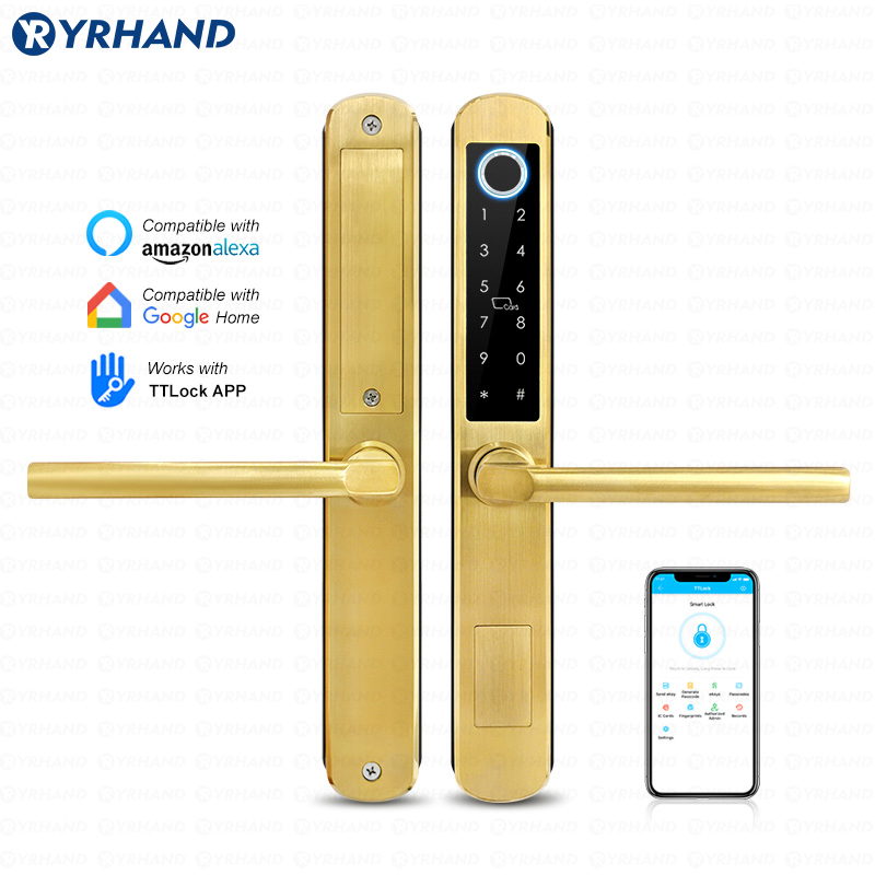 Smart Home Keyestudio - IP66 الذهب الفولاذ المقاوم للصدأ زجاج