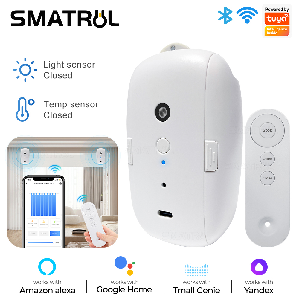 Smart Curtain Robot - Tuya الذكية الستار موتور BT التحكم