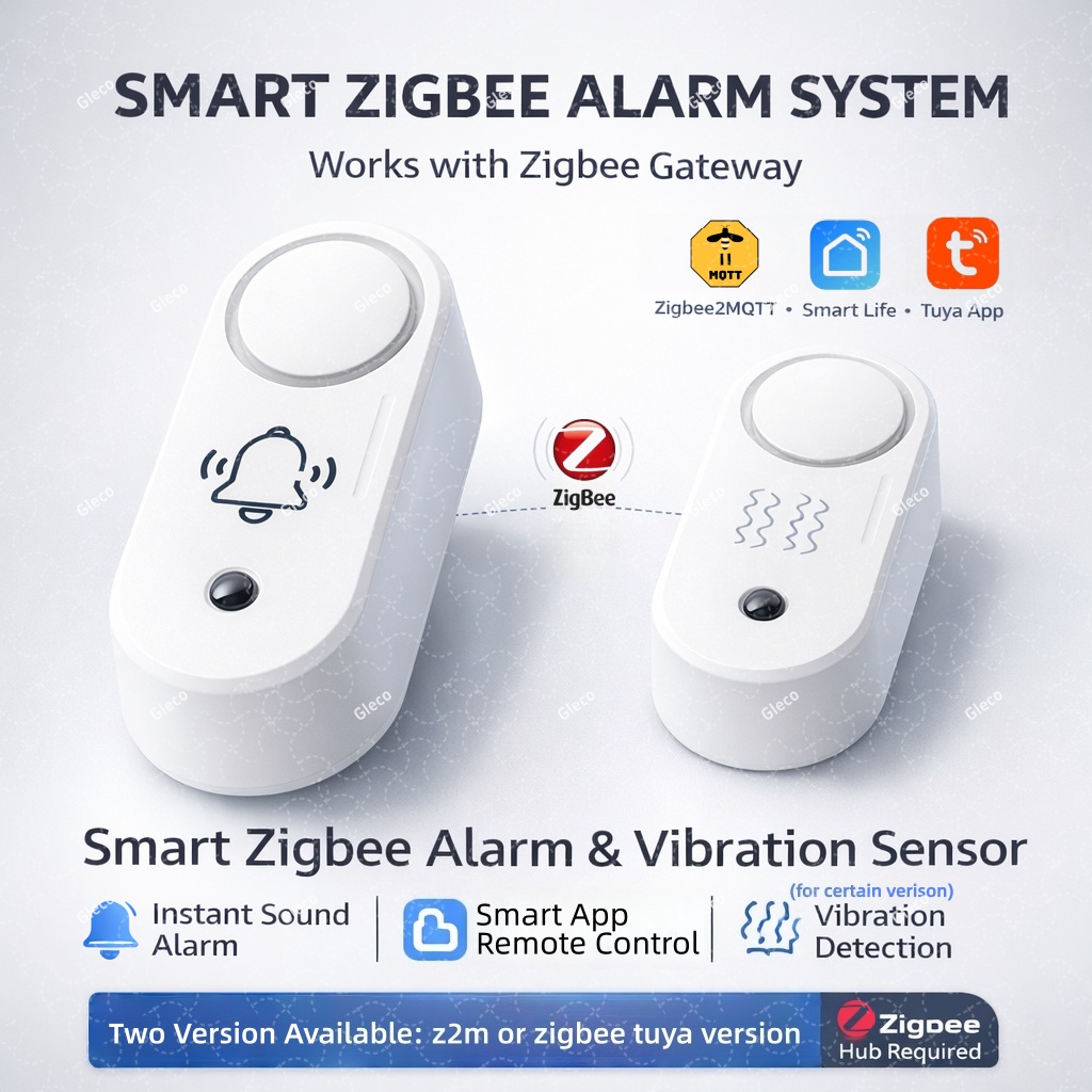 Smart Home Theater - جهاز إنذار زيجبي مع خاصية الكشف