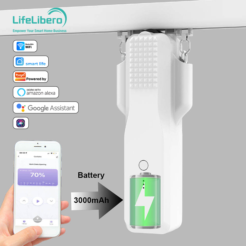 Smart Curtain Robot - روبوت ستائر ذكي من SZMYQ يعمل