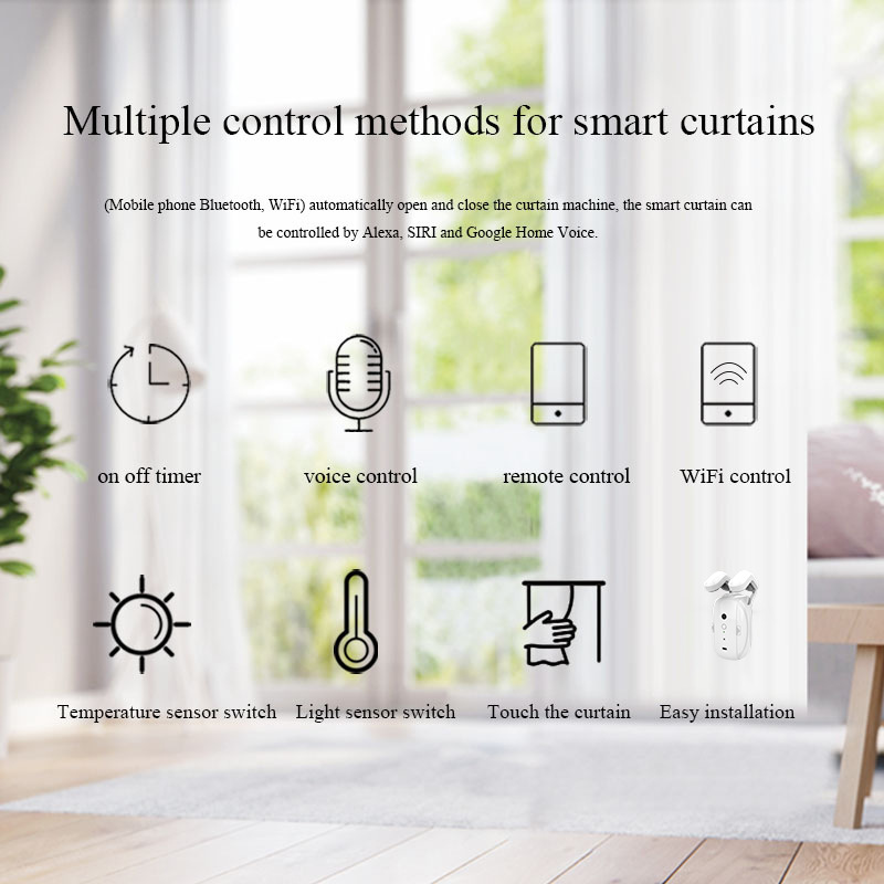Smart Curtain Robot - نظام تحكم عن بعد ذكي جديد
