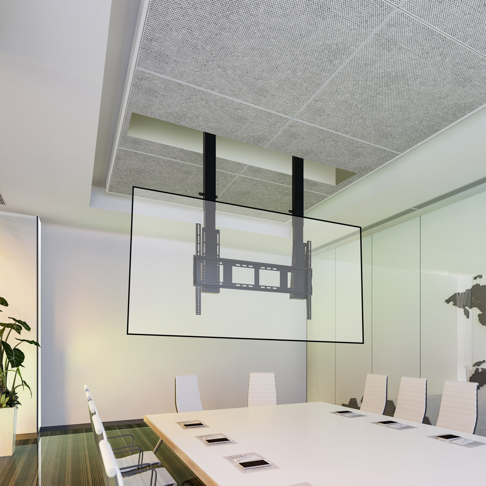 Smart Home Theater - حامل تلفزيون كهربائي قابل لتعديل الارتفاع