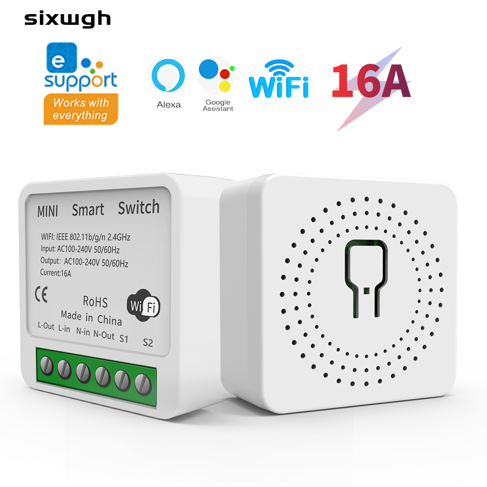 Smart Home Voice Assistant - مفتاح ذكي واي فاي من Ewelink،