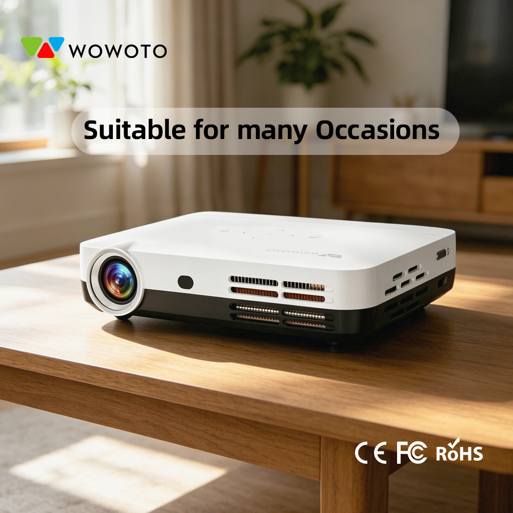 Smart Home Theater - جهاز عرض WOWOTO المحمول الصغير للسينما