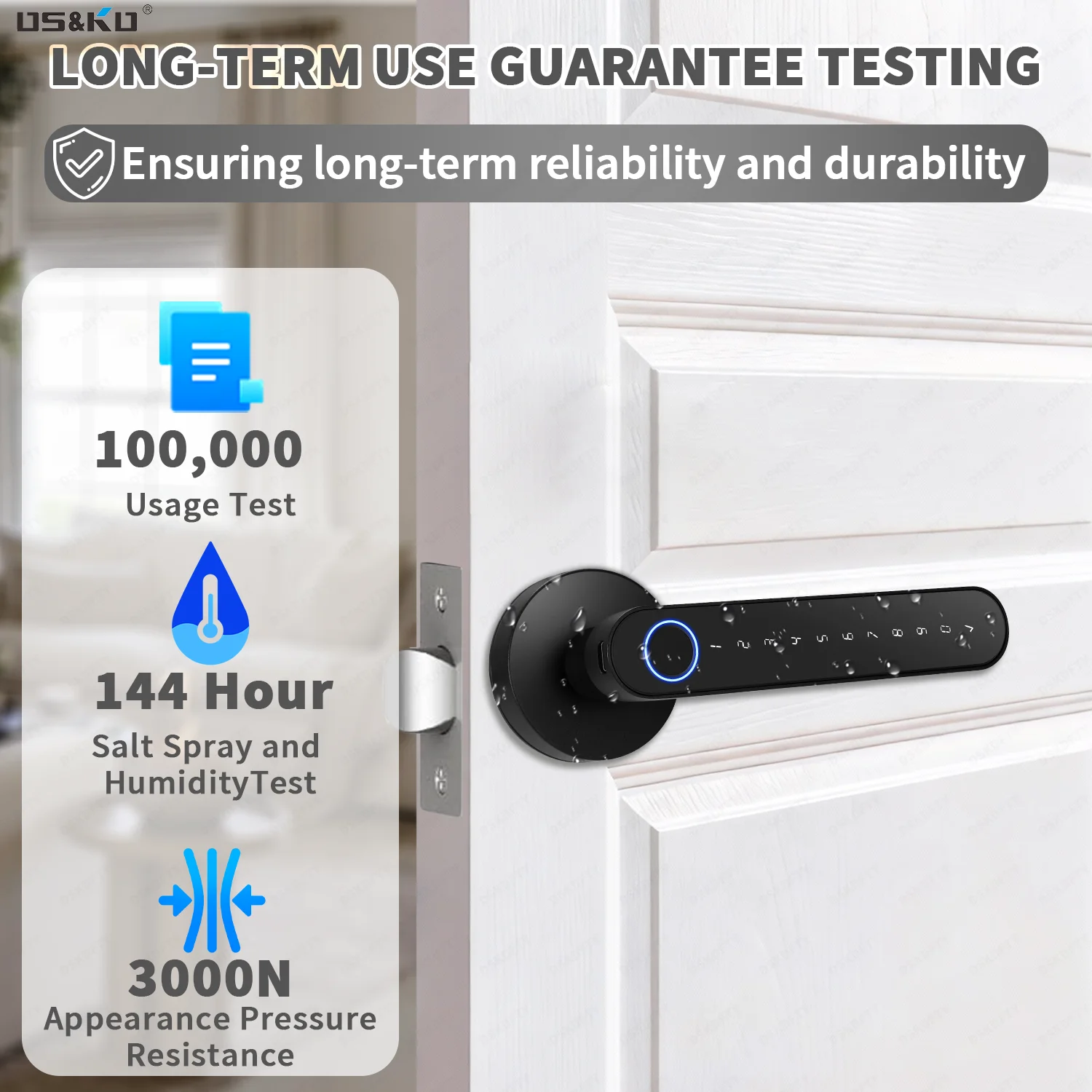 قفل ذكي ببصمة الإصبع مع تطبيق  - مراجعة Smart Home Keyestudio وسعره