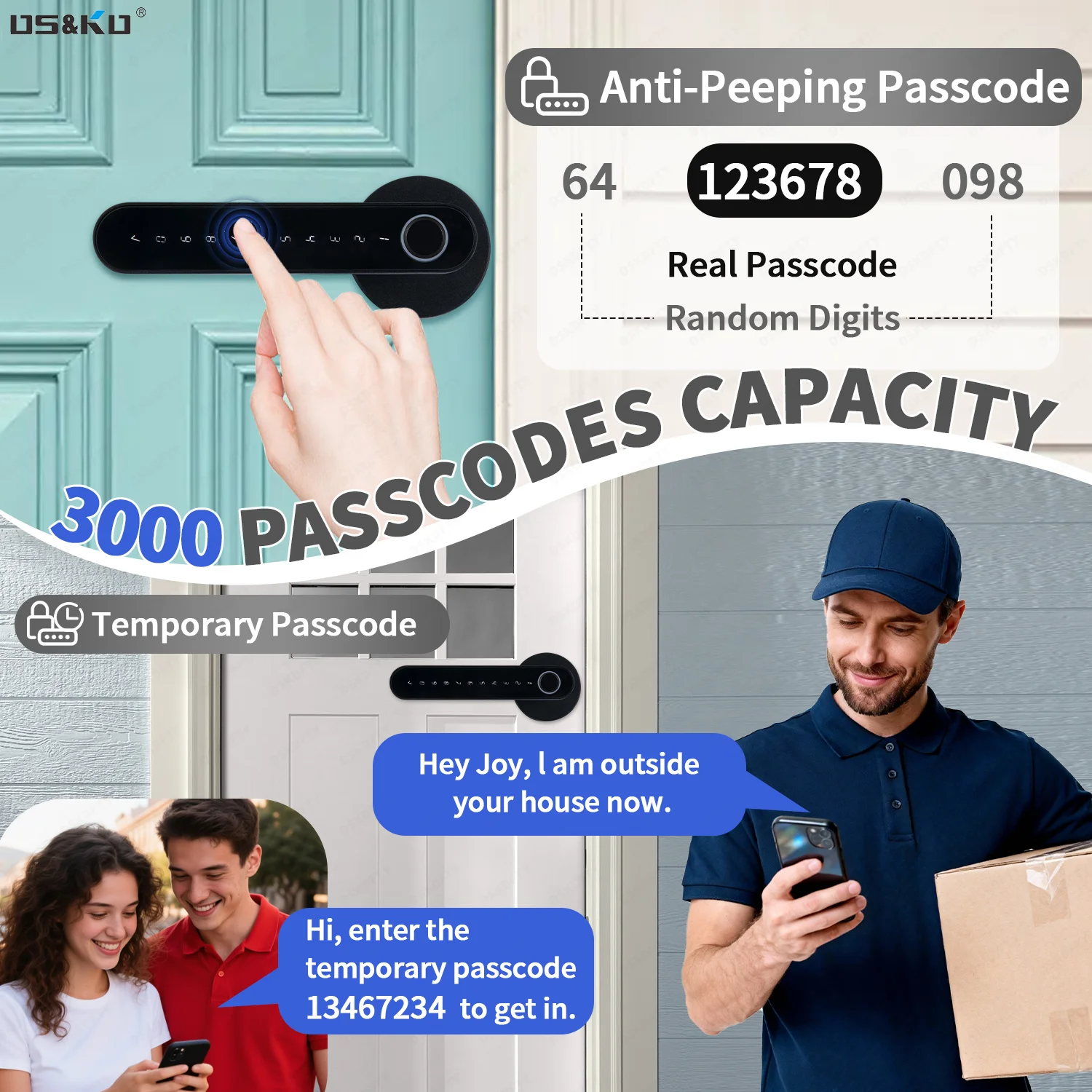 قفل ذكي ببصمة الإصبع مع تطبيق  - مراجعة Smart Home Keyestudio وسعره