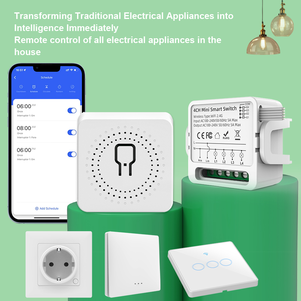 مفتاح ذكي واي فاي من تويا بـ 1 - مراجعة Smart Home Voice Assistant وسعره