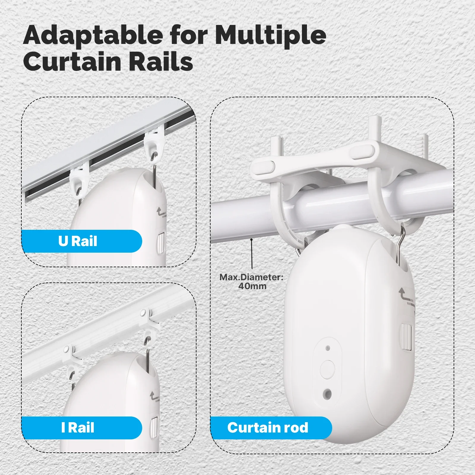 MOES Tuya ZigBee ستارة كهربائي - مراجعة Smart Curtain Robot وسعره