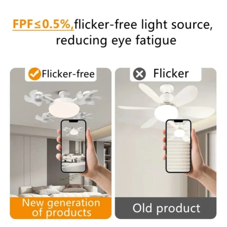 مروحة سقف بتصميم طائرة بدون طي - مراجعة Smart Ceiling Fan وسعره