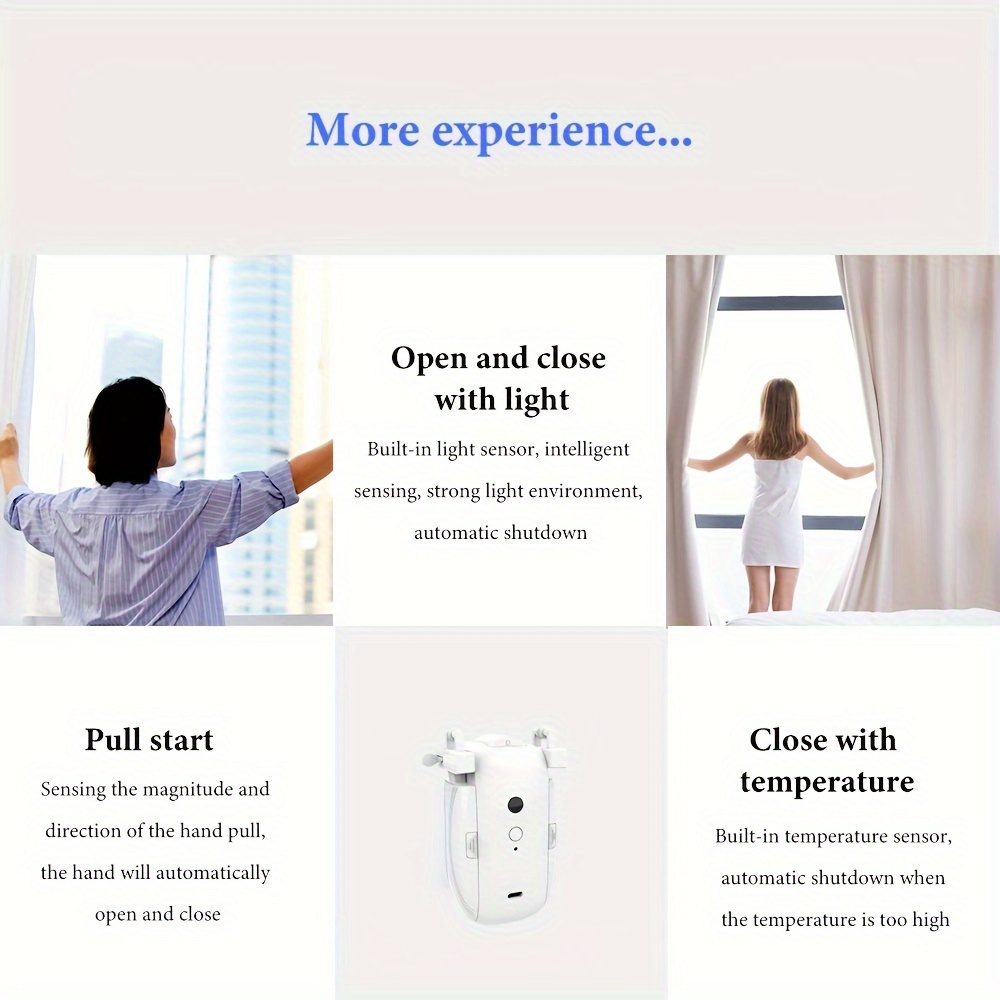 روبوت ستائر ذكي يعمل مع تطبيق  - مراجعة Smart Curtain Robot وسعره