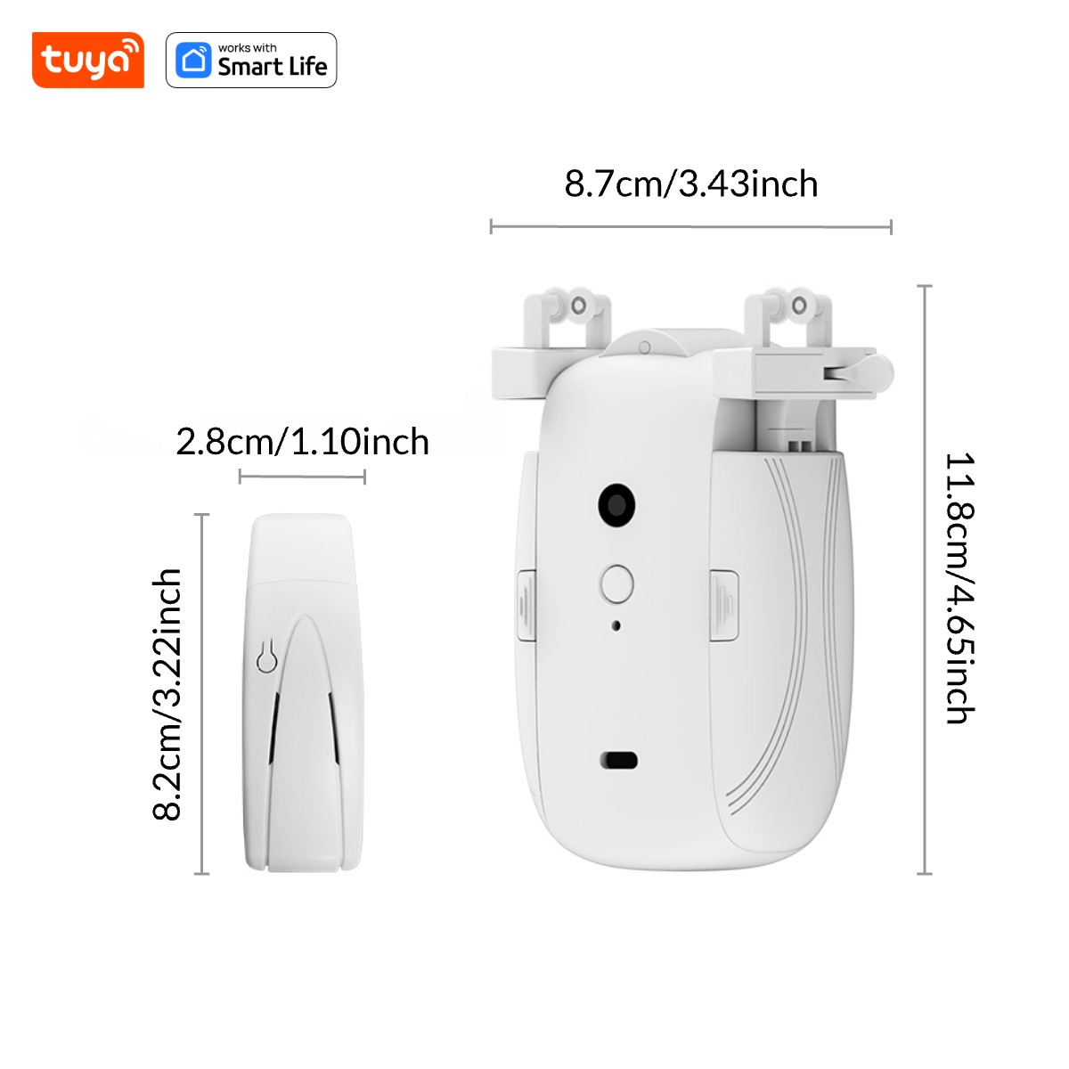 روبوت ستارة Tuya Smart WiFi (ق - مراجعة Smart Curtain Robot وسعره