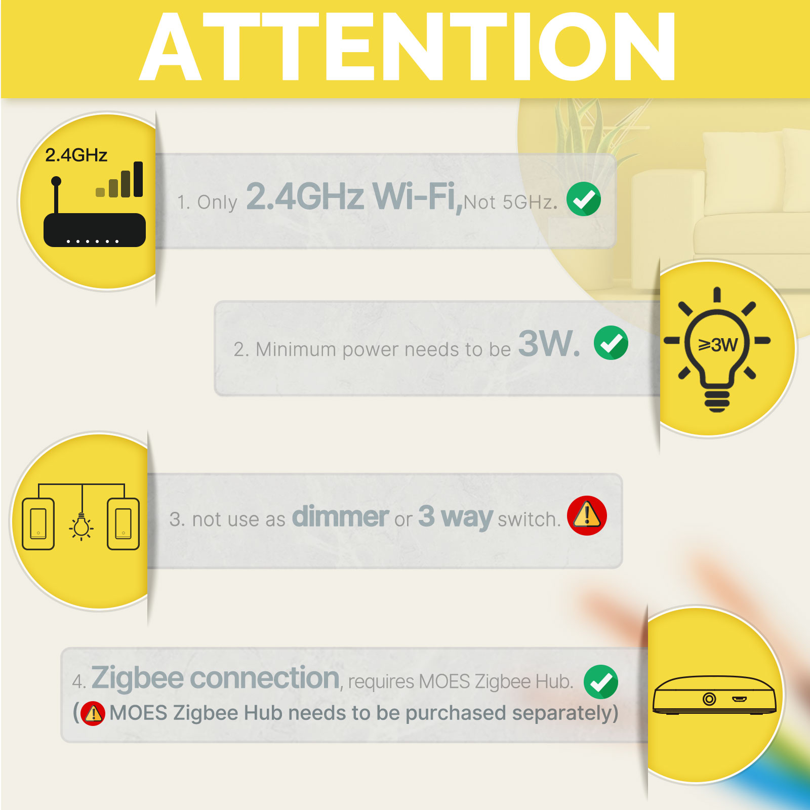مفتاح إضاءة ذكي من MOES بمعيار - مراجعة Tuya Smart Switch وسعره