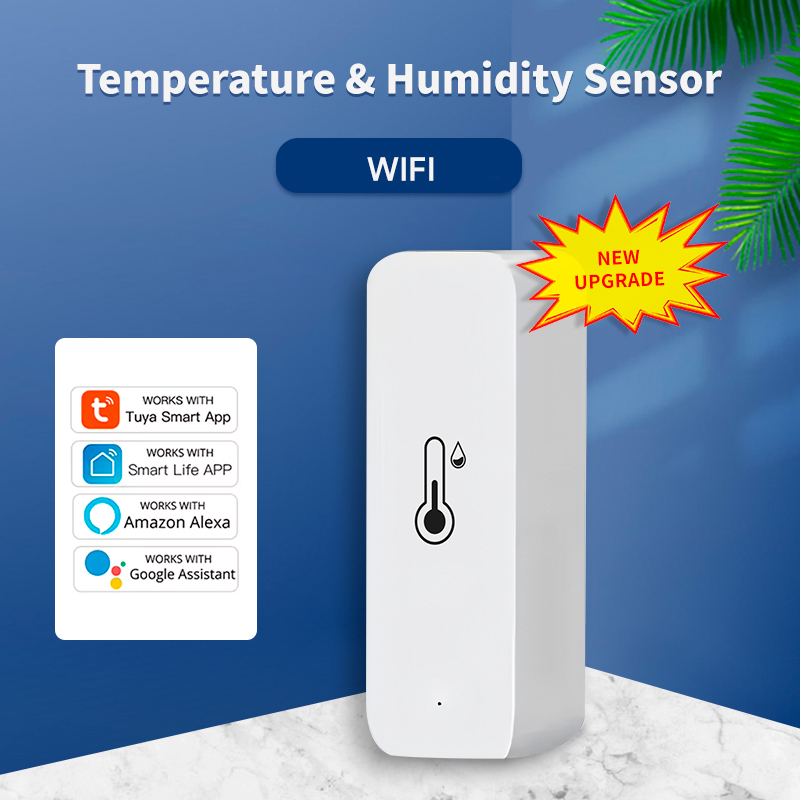 Tuya WiFi مستشعر درجة الحرارة  - مراجعة Smart Home Voice Assistant وسعره