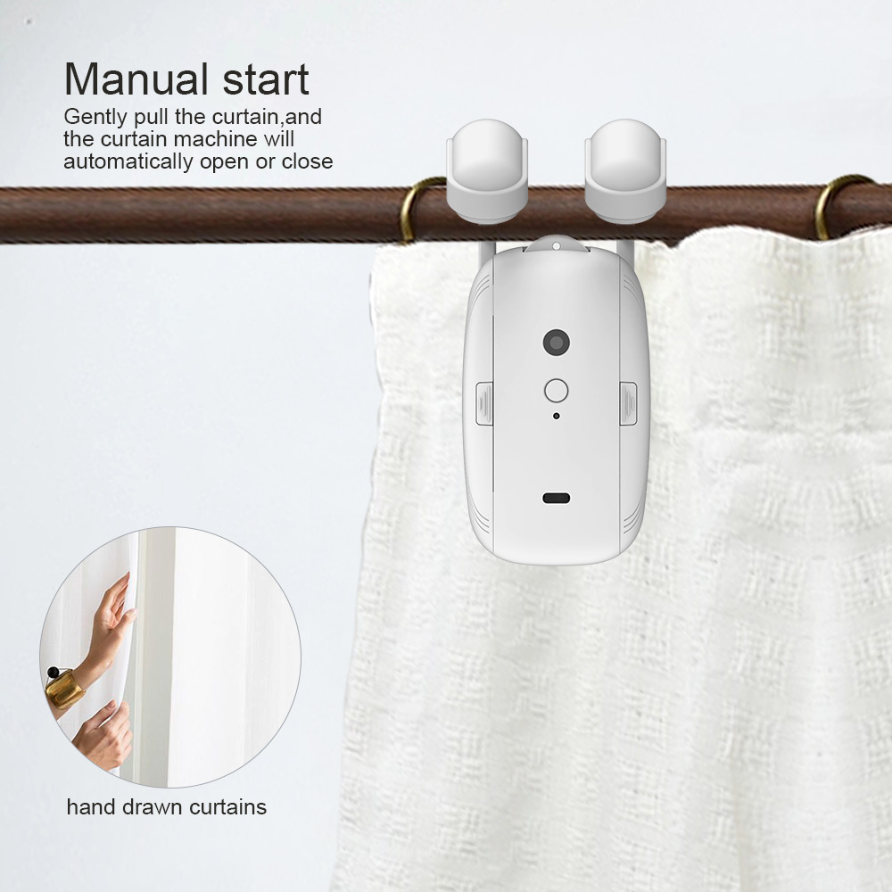 قطعتان من روبوت الستارة الذكي  - مراجعة Smart Curtain Robot وسعره