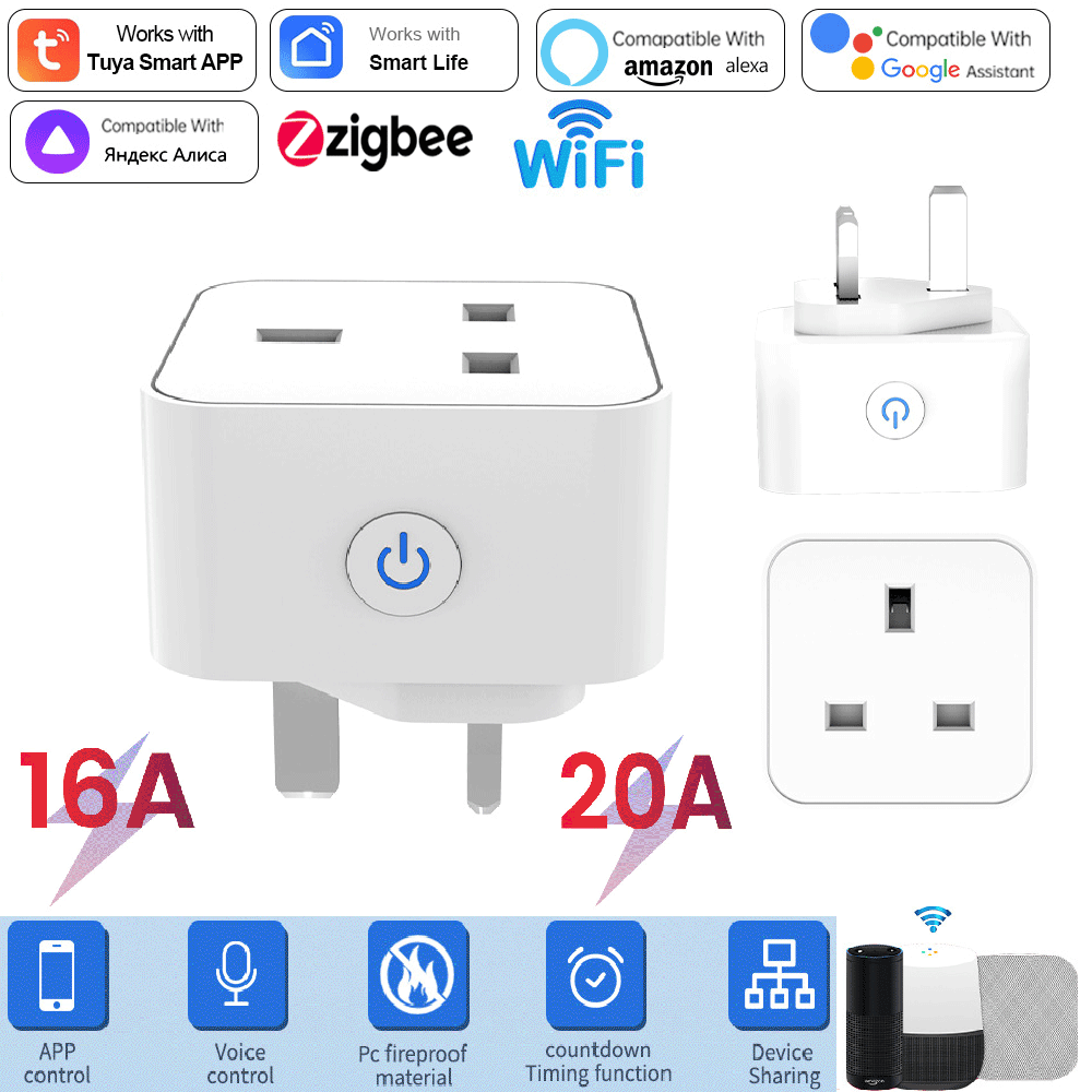 مقبس ذكي من تويا 16 أمبير/20 أ - مراجعة Smart Home Voice Assistant وسعره