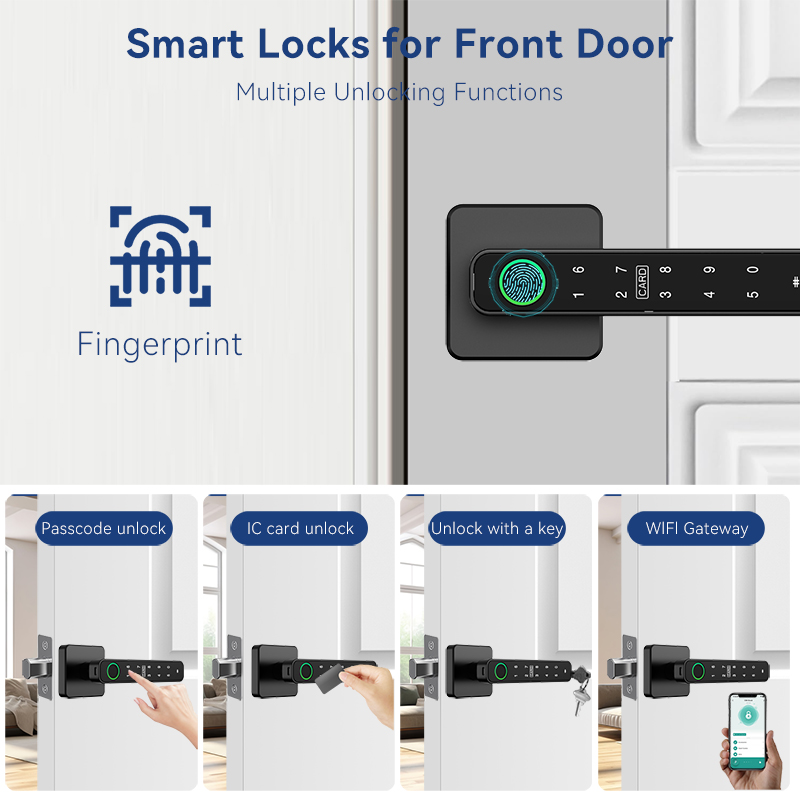 قفل باب ذكي رقمي XSDTS Tuya مع - مراجعة Smart Home Keyestudio وسعره