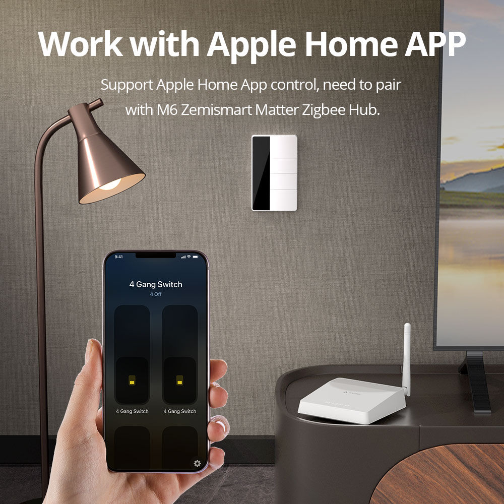 مفتاح إضاءة زيجبي بالضغط من نو - مراجعة Tuya Smart Switch وسعره