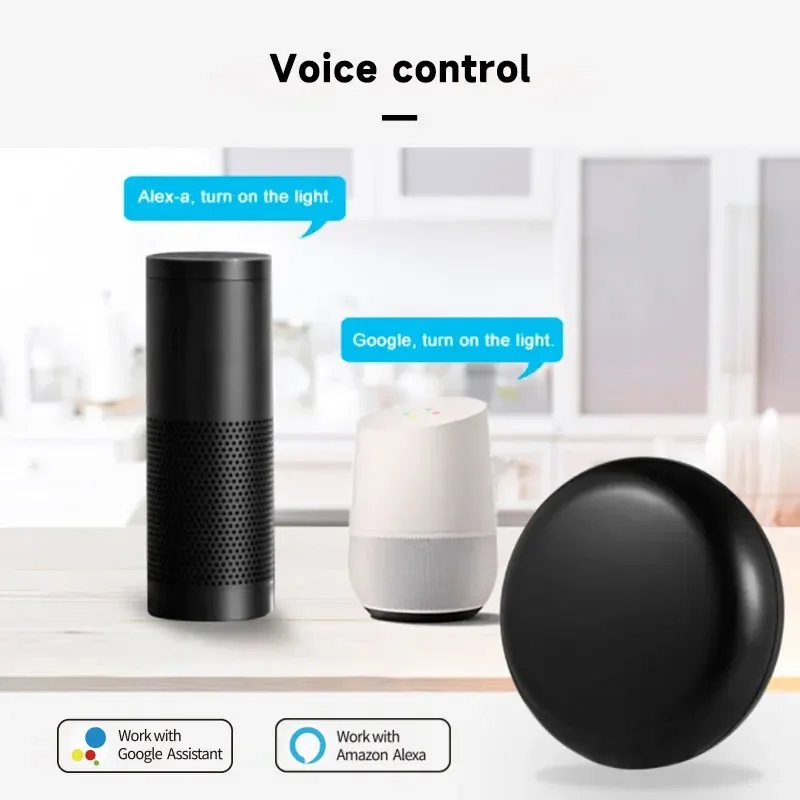 Tuya WiFi IR التحكم عن بعد الم - مراجعة Smart Home Voice Assistant وسعره