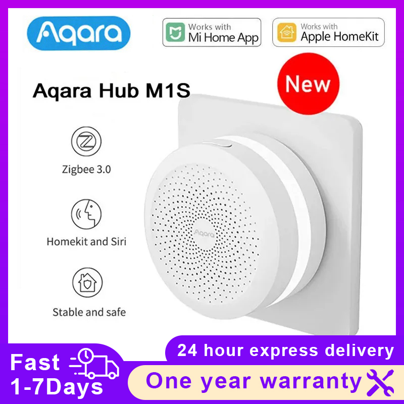 Aqara Smart Hub M1S بوابة لاسل - مراجعة Smart Home Xiaomi Hub 2 وسعره