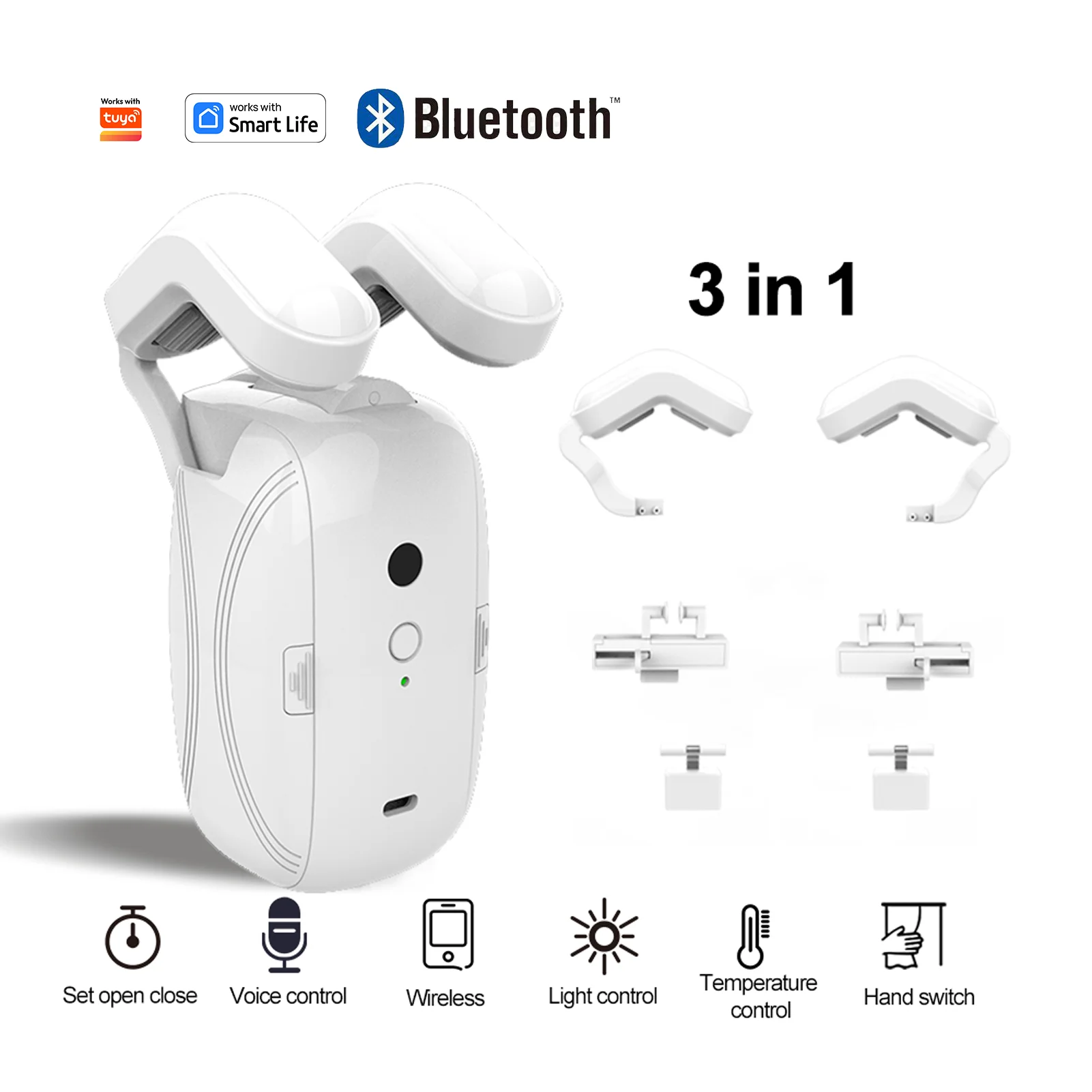 روبوت ستائر ذكي بتقنية البلوتو - مراجعة Smart Curtain Robot وسعره