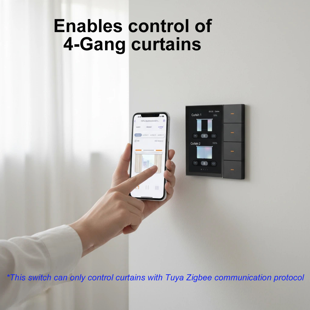لوحة تحكم ذكية F3-pro من Tuya  - مراجعة Smart Home Dashboard وسعره