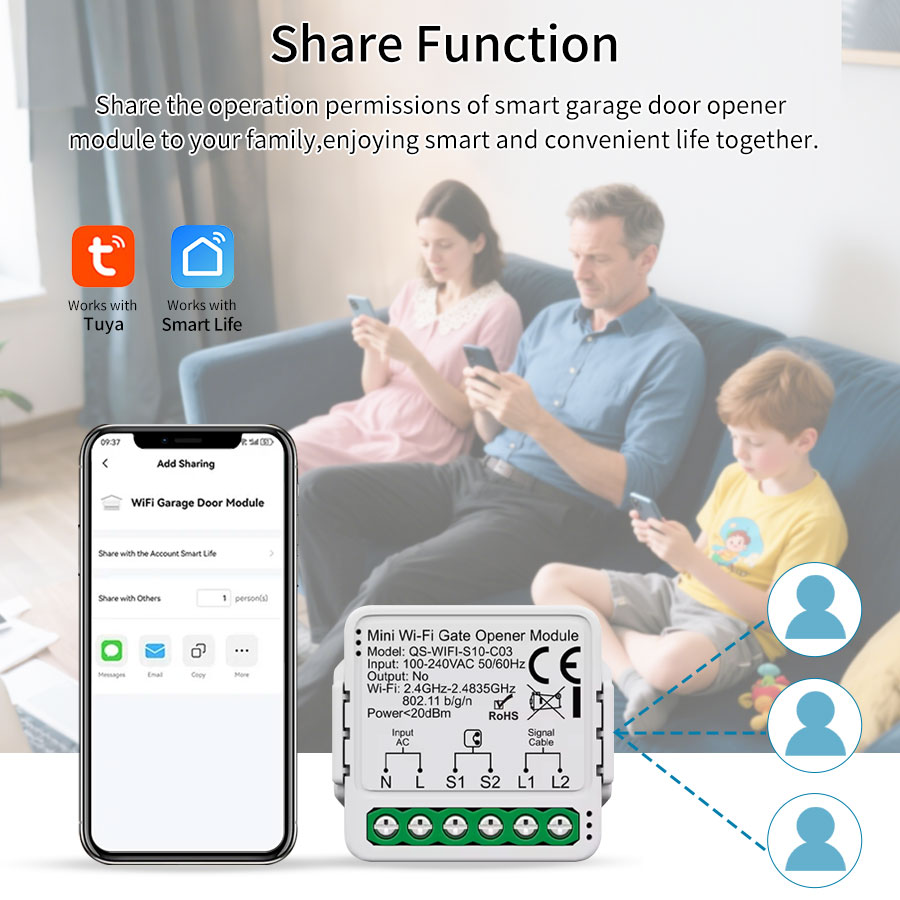 وحدة تحكم ذكية لفتح باب المرآب - مراجعة Smart Home Voice Assistant وسعره