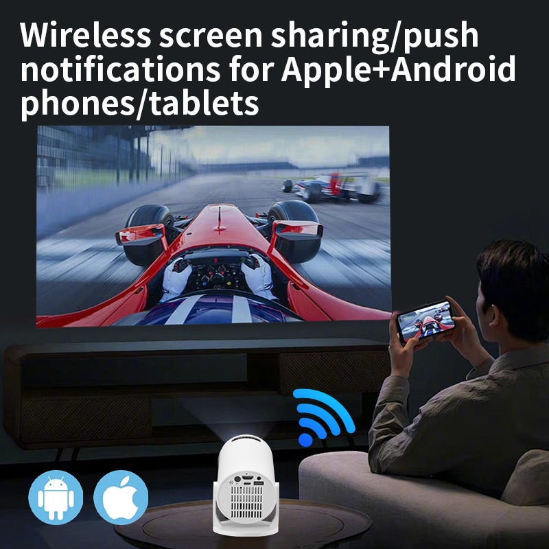 جهاز عرض فيديو ذكي صغير جديد H - مراجعة Smart Home Theater وسعره