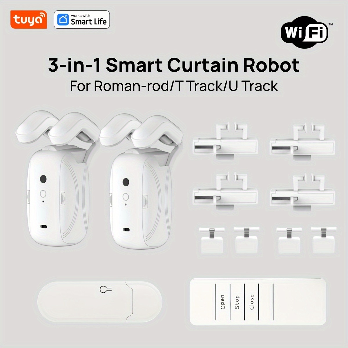 روبوت ستائر ذكي من تويا يعمل ب - مراجعة Smart Curtain Robot وسعره