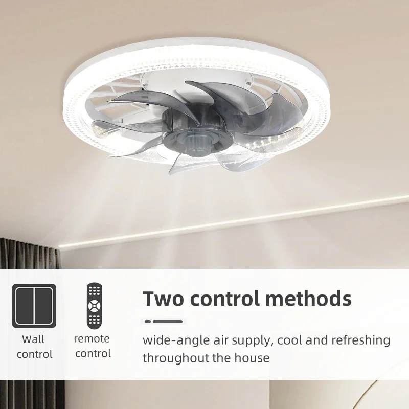 مصباح مروحة LED E27 مع جهاز تح - مراجعة Smart Ceiling Fan وسعره