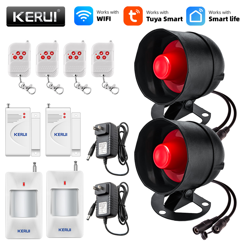 KERUI Tuya Smart WIFI نظام إنذ - مراجعة Smart Home Theater وسعره