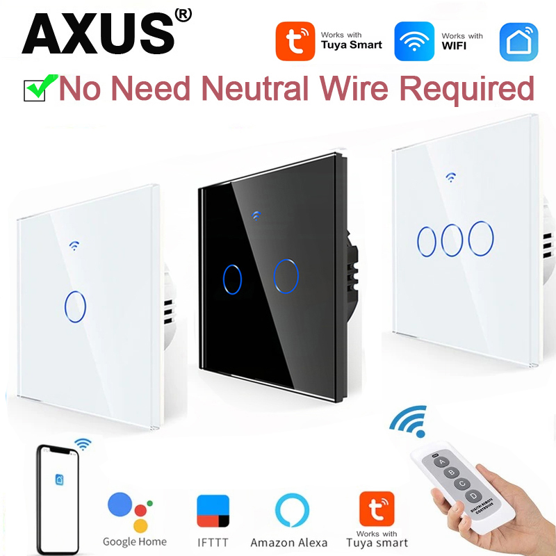 مفاتيح إضاءة ذكية من AXUS EU ت - مراجعة Tuya Smart Switch وسعره