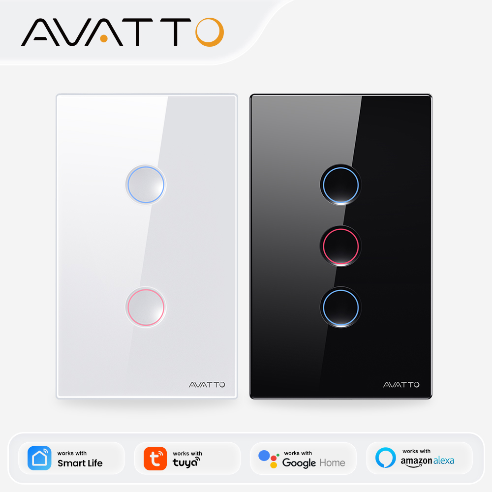 مفتاح إضاءة ذكي لاسلكي من AVAT - مراجعة Tuya Smart Switch وسعره