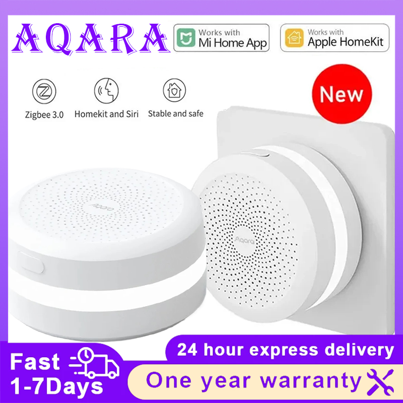 Aqara Hub M1S بوابة لاسلكية ،  - مراجعة Smart Home Xiaomi Hub 2 وسعره