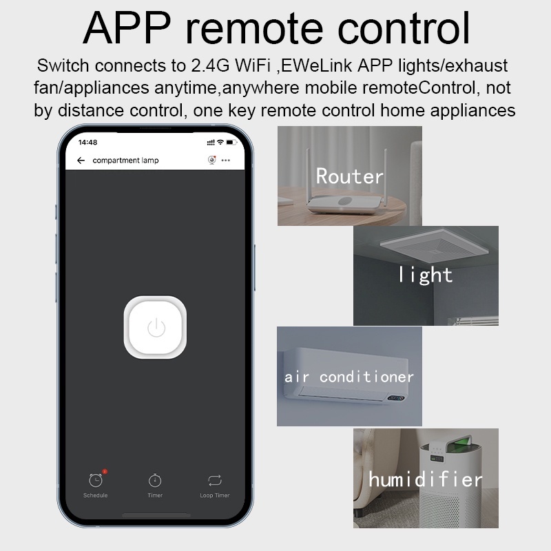 مفتاح ذكي واي فاي من Ewelink،  - مراجعة Smart Home Voice Assistant وسعره