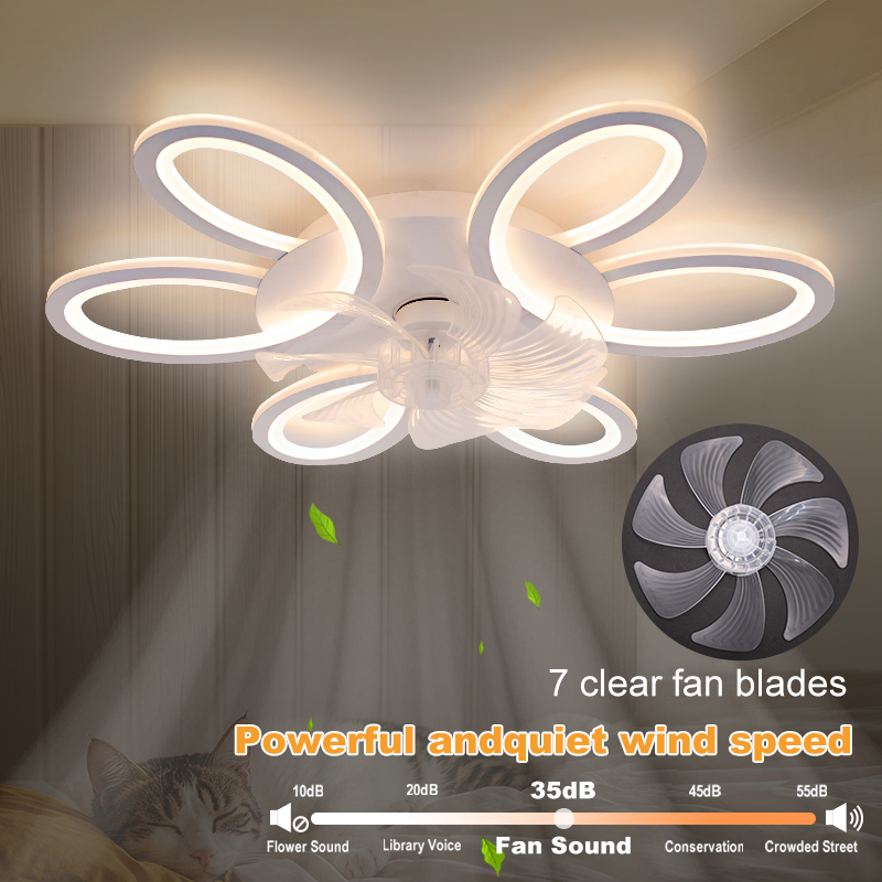 مروحة سقف مع أضواء 25.83in الت - مراجعة Smart Ceiling Fan وسعره