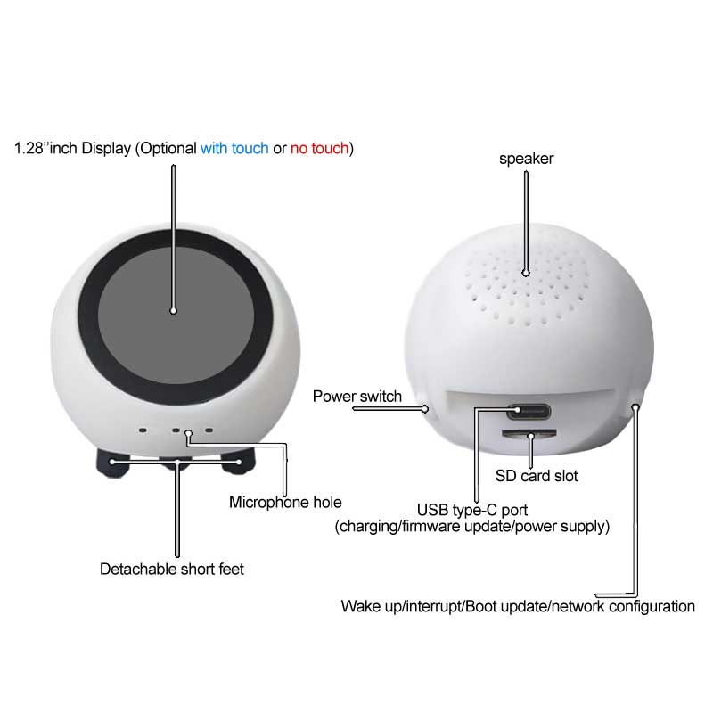 ESP32 S3 1.28 بوصة N16R8 مجلس  - مراجعة Smart Home Voice Assistant وسعره