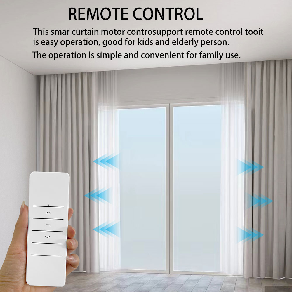 محرك ستارة كهربائي ببطارية Tuy - مراجعة Smart Curtain Robot وسعره
