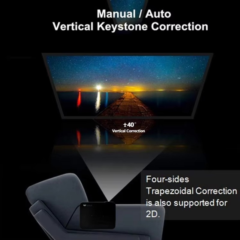 جهاز عرض WOWOTO المحمول الصغير - مراجعة Smart Home Theater وسعره