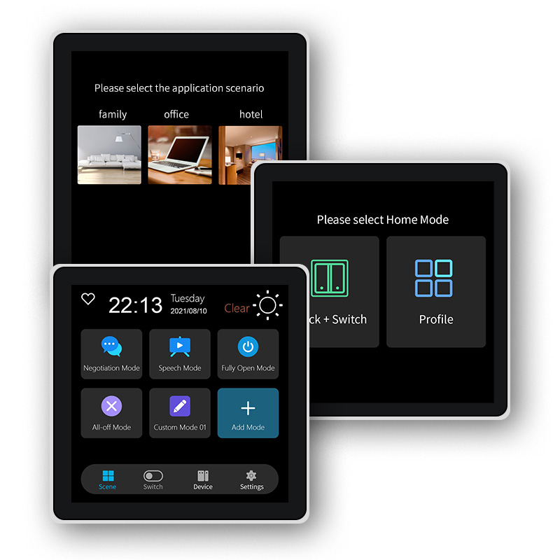 FUERS 4 بوصة تعمل باللمس متعدد - مراجعة Smart Home Dashboard وسعره