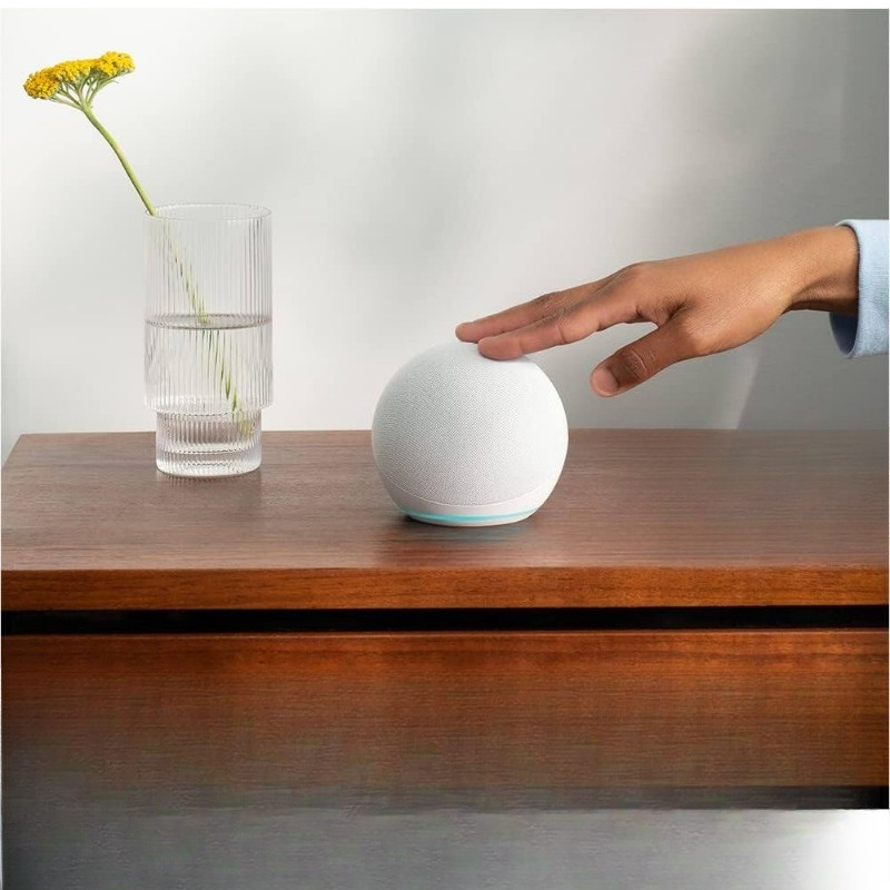 مكبر صوت ذكي مع شاشة عرض للوقت - مراجعة Smart Home Voice Assistant وسعره