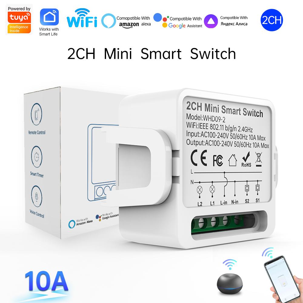 مفتاح تويا الذكي ثنائي الاتجاه - مراجعة Tuya Smart Switch وسعره