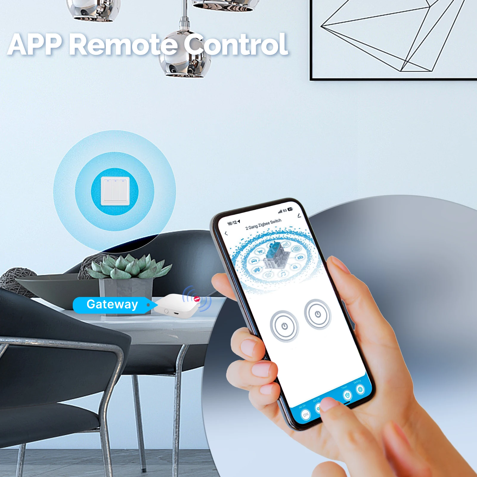 MOES ZigBee مفتاح الإضاءة الذك - مراجعة Tuya Smart Switch وسعره